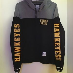 VS Pink Iowa Hawkeyes hoodie